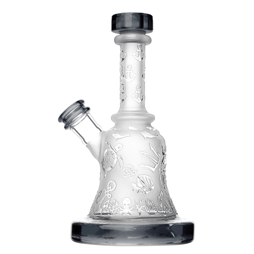6.5" Sandblasted Bell Rig Water Pipe by Calibear *Drop Ship* (MSRP $128.99)
