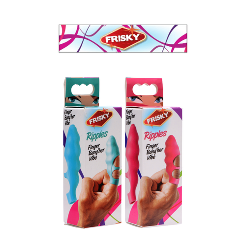 Ripples Finger Bang-her Vibe by Frisky *Drop Ship* (MSRP $12.63)