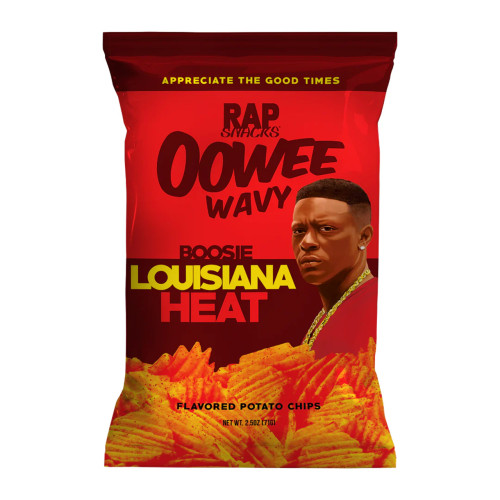Rap Snacks (US) - Lil Boosie Louisiana Heat - Display of 24 (MSRP $5.00ea) Rap Snacks (US) - Lil Boosie Louisiana Heat - Display of 24 (MSRP $5.00ea)