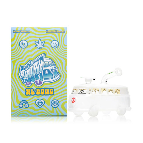 Hemper - 5.5" XL Groovy Van Water Pipe - with 14M Bowl (MSRP $150.00)