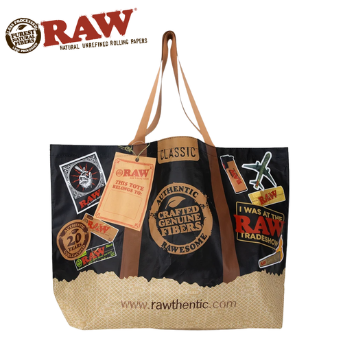 RAW® - Tote Bag - Black (MSRP $10.00)
