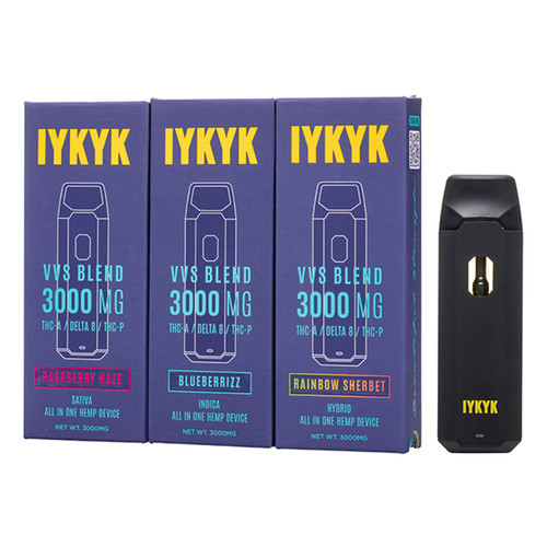 IYKYK - VVS Blend Disposable (3g) - 5 Pack (MSRP $30.00ea) IYKYK - VVS Blend Disposable (3g) - 5 Pack (MSRP $30.00ea)