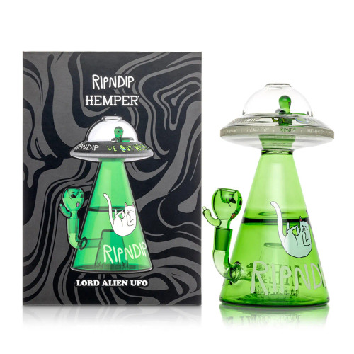 Hemper - RIPINDIP We Out Here UFO Water Pipe Box Set - with 14M Bowl & 4mm Banger (MSRP $150.00)