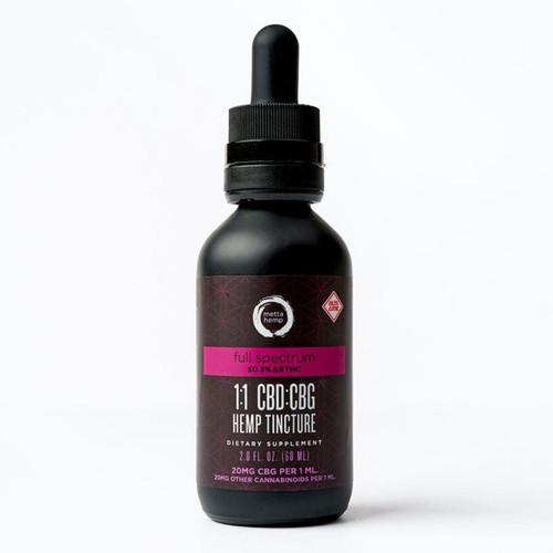 CBG:CBD 1:1 Hemp Extract Tincture By Metta Hemp Company 2400MG 60ML *Drop Ship* (MSRP $29.99) CBG:CBD 1:1 Hemp Extract Tincture By Metta Hemp Company 2400MG 60ML *Drop Ship* (MSRP $29.99)