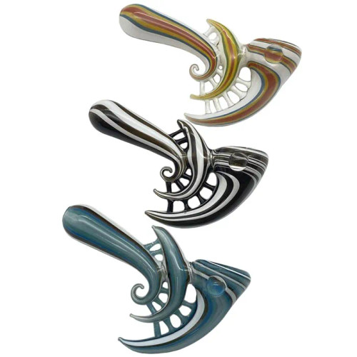 4" Wavy Heady Spoon Hand Pipe (MSRP $25.00)