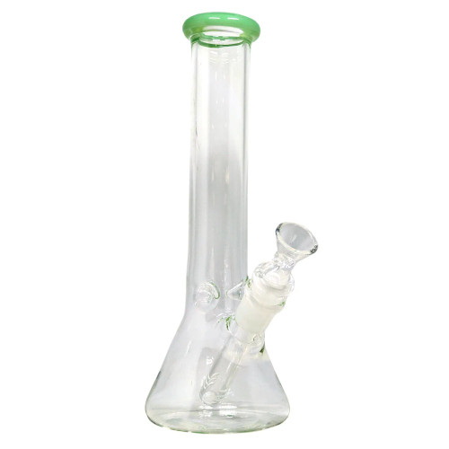 10" Color Trim Beaker Water Pipe - with 14M Bowl (MSRP $20.00)