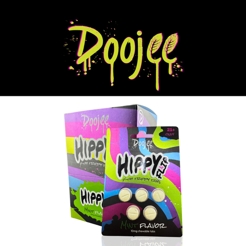 Doojee - Hippy Flip Trippy Tabs 10mg 5ct (Display of 10) *Drop Ship* (MSRP $40.00 Each) Doojee - Hippy Flip Trippy Tabs 10mg 5ct (Display of 10) *Drop Ship* (MSRP $40.00 Each)