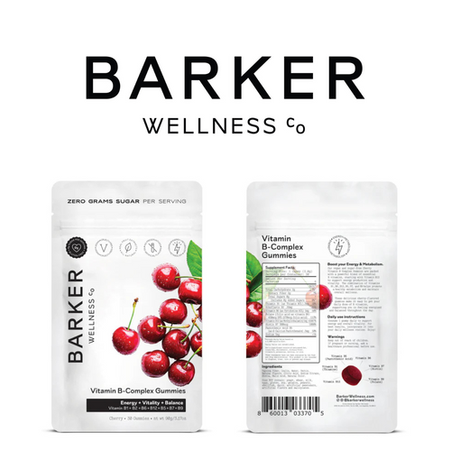 Sugar-Free Vitamin B-Complex Gummies 30ct (Pack of 6) by Barker Wellness *Drop Ship* (MSRP $25.00 Each) Sugar-Free Vitamin B-Complex Gummies 30ct (Pack of 6) by Barker Wellness *Drop Ship* (MSRP $25.00 Each)