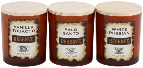 Smoke Odor Exterminator Candle 9oz - Reserve Collection (MSRP $15.00)