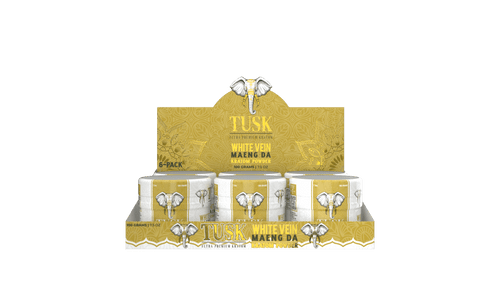 Tusk - Kratom Powder - Maeng Da White - 100g Display of 6 (MSRP $17.99ea)