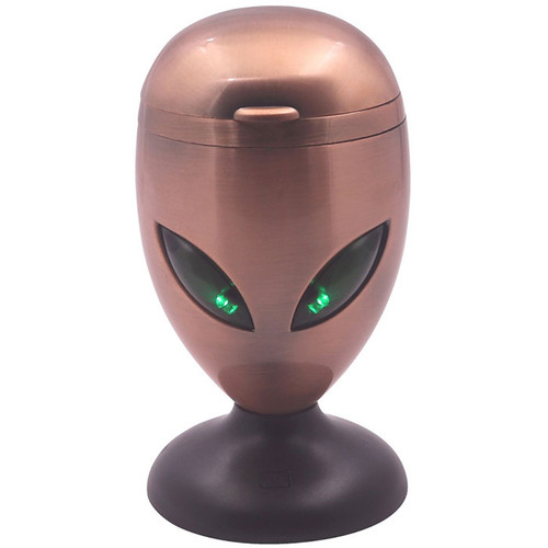 5.5" Alien Car LED Ash Tray - Display of 6 (MSRP $10.00ea)