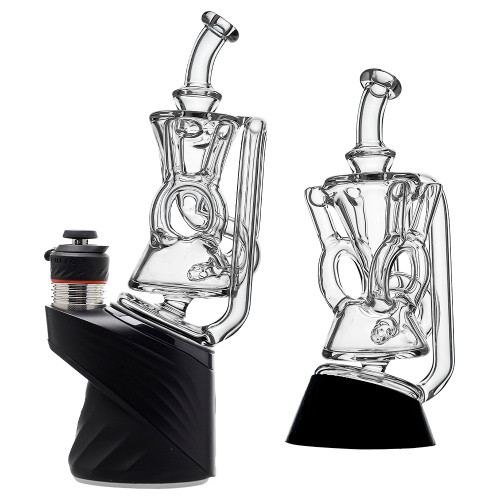 Calibear - Puffco Peak & Peak Pro Compatible Replacement Glass - Complex Recycler 3 - Clear (MSRP $75.00)
