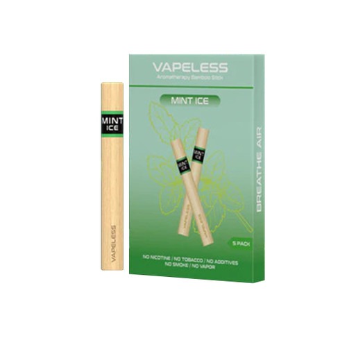 Vapeless Bamboo Aromatherapy Inhalation Sticks 5ct Wholesale