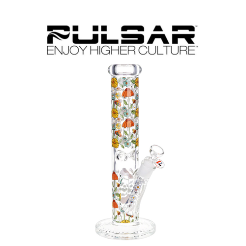 Pulsar - Design Series 12" Straight Tube Water Pipe 14F *Drop Ship* (MSRP $75.99)