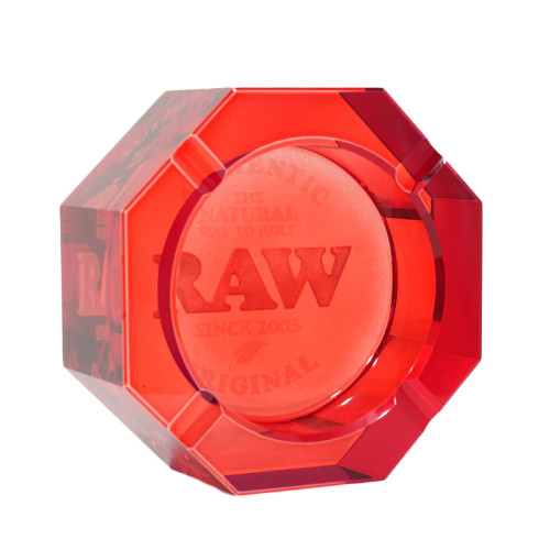 RAW - Red Crystal Ashtray (MSRP $69.99)