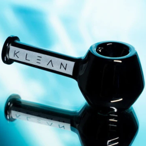 KLEAN - Black/White Series 4.5" Spoon Pipe *Drop Ship* (MSRP $24.99)