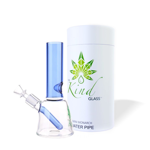 Mini Monarch - 7.75" Water Pipe by The Kind Glass *Drop Ship* (MSRP $69.99)