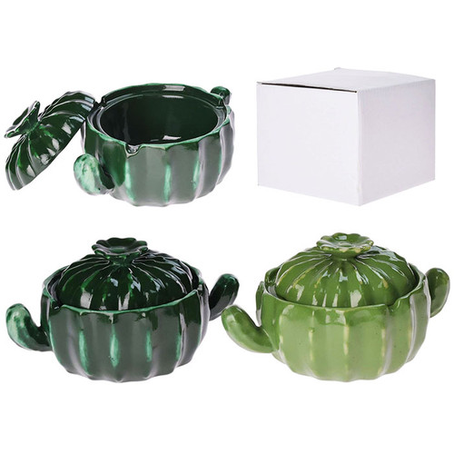 4.4" Ceramic Cactus Ash Tray (MSRP $30.00)