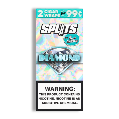 diamond wraps tobacco 4 Kings 4 for 99c 30 pack of 4  Stock Looseleaf Splits Tobacco Wraps Diamond