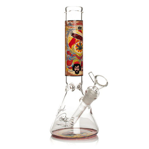 Cheech & Chong - 10" 420 Mind Meld Beaker Water Pipe With 14M Male Bowl (MSRP $70.00)