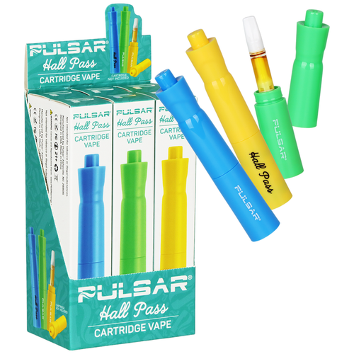 Pulsar - Hall Pass Concealed Carto Battery 650mAh - Display of 6 - Assorted (MSRP $19.99ea)