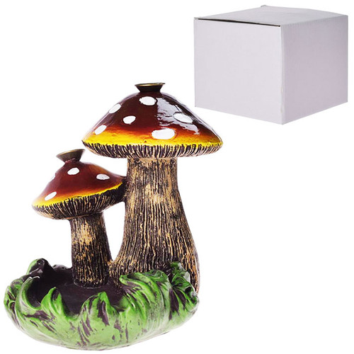 4.4" Resin Mushroom Pair Ashtray - Assorted (MSRP $20.00)