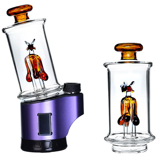Puffco Peak & Pro Compatible Replacement Glass - 5" Assorted Honeybee Pec (MSRP $40.00)