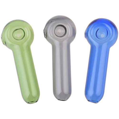 3" Assorted Color Straight Spoon Hand Pipe (MSRP $8.00)