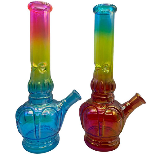 10" Tricolor Beaker Water Pipe - with 14M Bowl (MSRP $25.00)