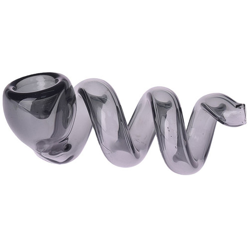 4" Assorted Corkscrew Spoon Hand Pipe (MSRP $15.00)