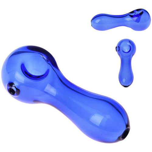 4" Assorted Color Thick Handle Spoon Hand Pipe (MSRP $10.00)