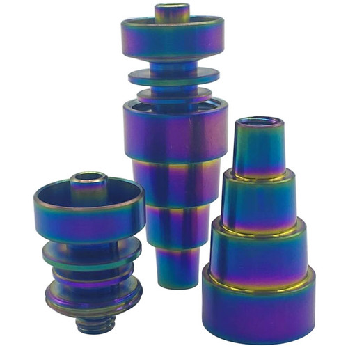6 in 1 Titanium Nail - Rainbow (MSRP $15.00)