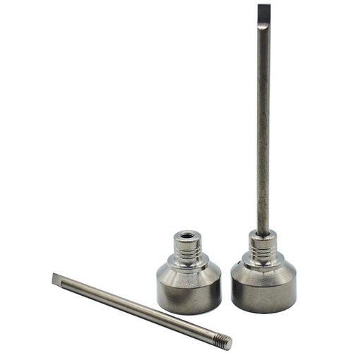 2 in 1 Titanium Carb Cap Dabber (MSRP $10.00)