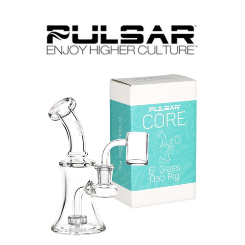 Pulsar - CORE Glass Dab Rig 6" 14mm *Drop Ship* (MSRP $29.99)