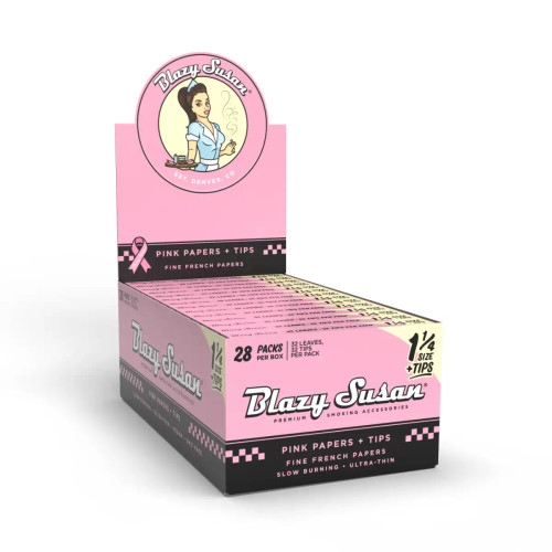 Blazy Susan -  1 1/4 Tips Combo Pack Papers 28ct All Colors (MSRP $2.49ea)