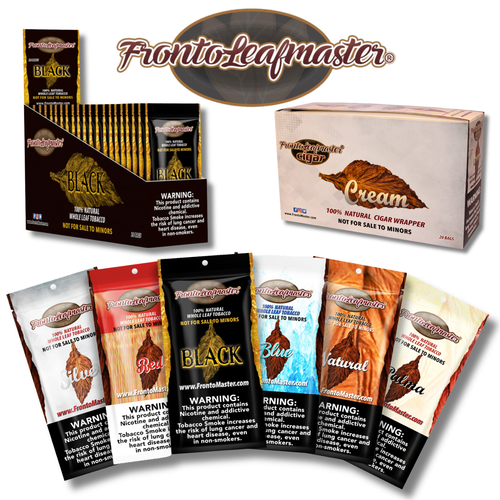 Fronto Leaf - Whole Leaf Tobacco Wrap Display of 20
