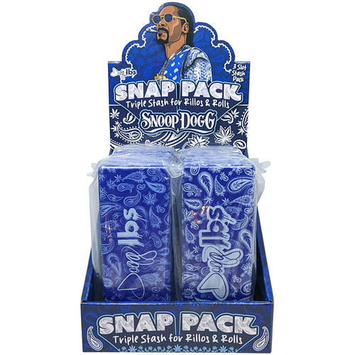 Dogg Lbs Snap Pack Elastic Stash Pack Display of 12 - HS Wholesale