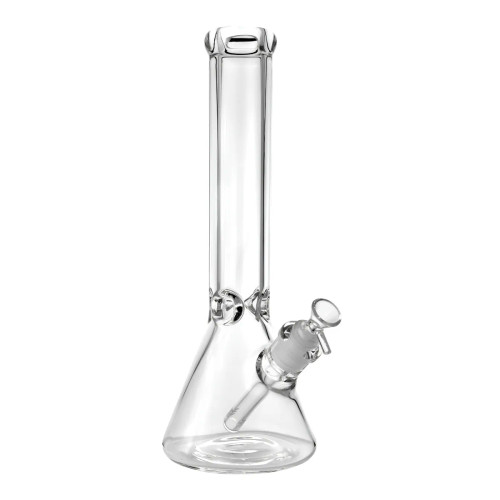 14" 9mm Beaker Water Pipe - Clear (MSRP $60.00)