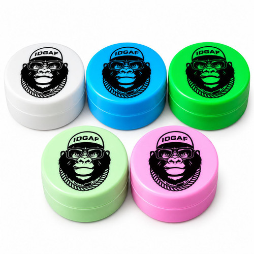 Silicone Container 03ml - 100ct Jar (MSRP $5.00ea)