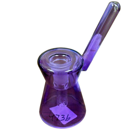 6" Hourglass Bubbler Water Pipe (MSRP $35.00)