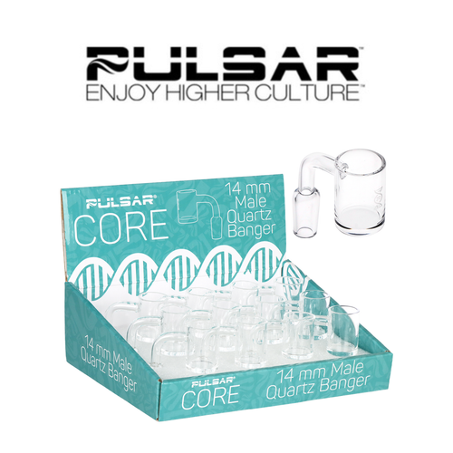 Pulsar - CORE Quartz Banger 90D/14mm M (Display of 12) *Drop Ship* (MSRP $5.99 Each)