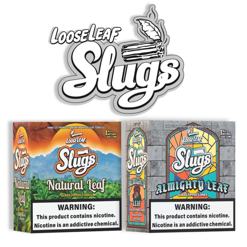 Looseleaf - Slugs Glass Tip Cigar (1ct) Box of 16 (Unpriced)
