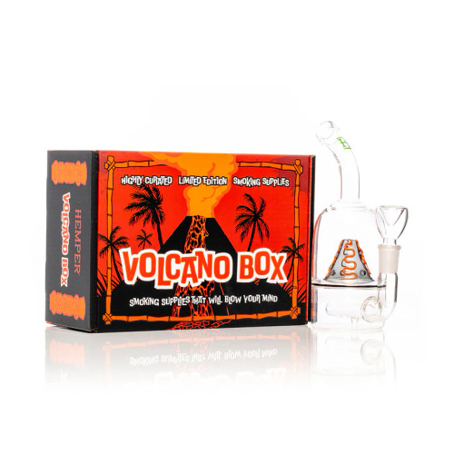 Hemper - Volcano Water Pipe - with 14M Bowl & 4mm Banger (MSRP $59.99)
