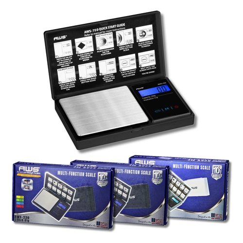 AWS - AWS-Series Pocket Bench Scale - Black (MSRP $19.99-28.99)