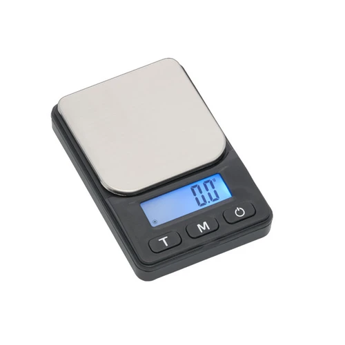 AWS - DigitZ Portable Scale With Tray Cover - 120g x 0.01g - Black (MSRP $11.99)