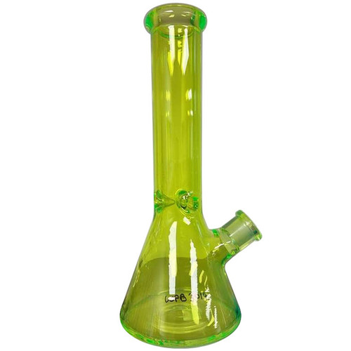 13" 7mm Assorted Color Beaker Water Pipe - with 14M Bowl (MSRP $65.00)