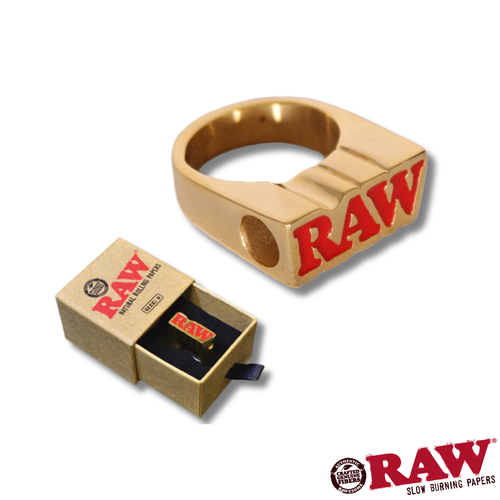 RAW - Gold Smoker Ring and Cone Tip (MSRP $24.99)