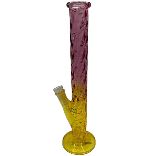 14" Assorted Color Twisted Straight Water Pipe (MSRP $65.00)