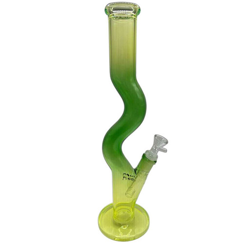 16" Assorted Color Zig Zag Water Pipe (MSRP $90.00)