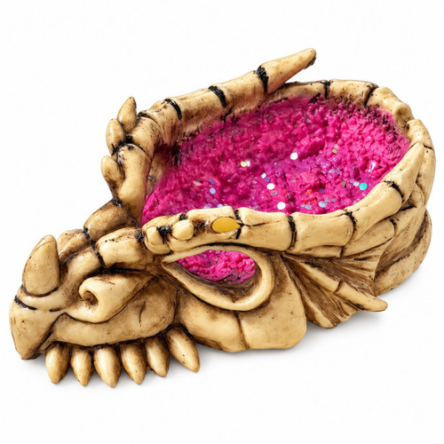 Ceramic Fantasy Glitter Dragon Ashtray (MSRP $10.00)